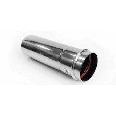 Удлинитель дымохода разд. NAVIEN 1000мм 80 Silver (серебр.) Удлинитель дымохода разд. NAVIEN 1000мм 80 Silver (серебр.)