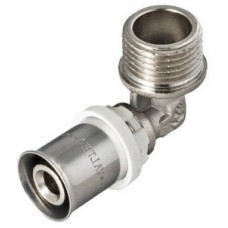 Уголок пресс наружная резьба Ø16х3/4" VALTEC (10/120) Уголок пресс наружная резьба Ø16х3/4" VALTEC (10/120)