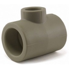 Тройник перех. PP-R Ø40х20х40 VALFEX Серый (15/60) Тройник перех. PP-R Ø40х20х40 VALFEX Серый (15/60)
