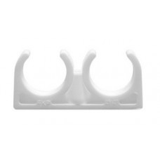 Опора двойная PP-R Ø32х34 VALFEX Белый (60/240) Опора двойная PP-R Ø32х34 VALFEX Белый (60/240)