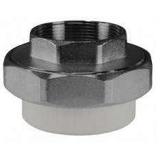 Муфта комб. разб. внутр.р. PP-R Ø40х1¼" VALFEX Серый (10/40) Муфта комб. разб. внутр.р. PP-R Ø40х1¼" VALFEX Серый (10/40)