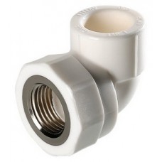Уголок комб. внутр.р. PP-R Ø20х3/4" VALTEC Белый (10/200)