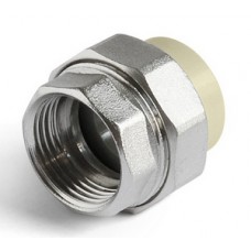 Муфта комб. разб. внутр.р. PP-R Ø20х3/4" PRO AQUA Серый (10/70) Муфта комб. разб. внутр.р. PP-R Ø20х3/4" PRO AQUA Серый (10/70)
