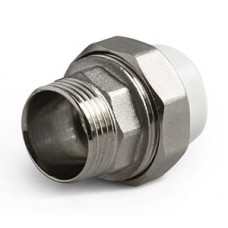 Муфта комб. разб. нар.р. PP-R Ø25х1/2" PRO AQUA Белый (10/50) Муфта комб. разб. нар.р. PP-R Ø25х1/2" PRO AQUA Белый (10/50)