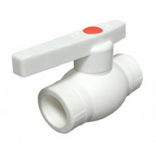 Кран шаровой PP-R Ø40 VALFEX Белый (4/16) Кран шаровой PP-R Ø40 VALFEX Белый (4/16)
