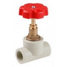 Вентиль запорный PP-R Ø25*90° VALFEX Серый (6/30) Вентиль запорный PP-R Ø25*90° VALFEX Серый (6/30)