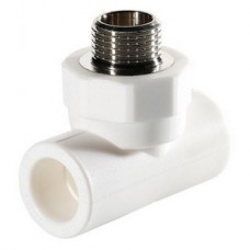 Тройник комб. нар.р. PP-R Ø20х1/2" VALTEC Белый (10/180) Тройник комб. нар.р. PP-R Ø20х1/2" VALTEC Белый (10/180)