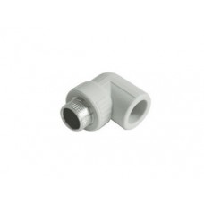 Уголок комб. нар.р. PP-R Ø25х3/4" KALDE Серый (25/50) Уголок комб. нар.р. PP-R Ø25х3/4" KALDE Серый (25/50)