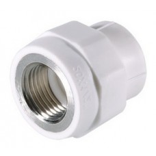 Муфта комб. внутр.р. PP-R Ø32х1/2" VALTEC Белый (5/180) Муфта комб. внутр.р. PP-R Ø32х1/2" VALTEC Белый (5/180)
