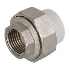Муфта комб. разб. внутр.р. PP-R Ø63х2" VALTEC Белый (10) Муфта комб. разб. внутр.р. PP-R Ø63х2" VALTEC Белый (10)