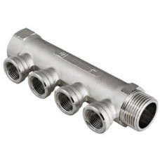 Коллектор распределительный 3 выхода Ø3/4"х1/2" внутр.р. VALTEC (2/46) Коллектор распределительный 3 выхода Ø3/4"х1/2" внутр.р. VALTEC (2/46)