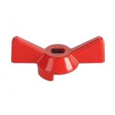 Ручка для крана Ø1/2"х3/4" красная VALTEC