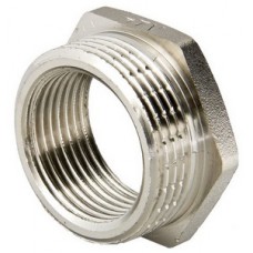 Футорка Ø1/2"х1" никель VALTEC (10/180) Футорка Ø1/2"х1" никель VALTEC (10/180)