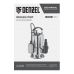 Дренажный насос DENZEL DPL800X, 800 Вт, подъем 10 м, 16500 л/ч      