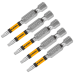 Набор бит DENZEL T10x50, 5 шт. Набор бит DENZEL T10x50, 5 шт.