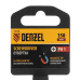 Отвертка DENZEL PH1х150 мм, CrV, трехкомпонентная рукоятка Отвертка DENZEL PH1х150 мм, CrV, трехкомпонентная рукоятка