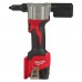 Заклепочник Milwaukee аккумуляторный M12 BPRT-201X (2,0А/ч. 1 аккум. кейс) 4933464405 Заклепочник Milwaukee аккумуляторный M12 BPRT-201X (2,0А/ч. 1 аккум. кейс) 4933464405