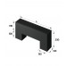 Конвектор напольный Royal Thermo STEP-130/130/700-2-N-BL-LG-BL