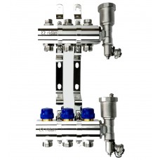 Группа коллекторная РИДАН FHF-9R set: коллектор + кронштейн + торцевая секция