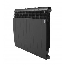 Радиатор биметаллический Royal Thermo BILINER B 500 Чёрный - 10 секц. Радиатор биметаллический Royal Thermo BILINER B 500 Чёрный - 10 секц.