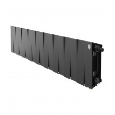 Радиатор биметаллический Royal Thermo PianoForte 200 Чёрный VR80- 18 секц.