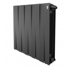 Радиатор биметаллический Royal Thermo PianoForte 500 Чёрный VR80 - 10 секц. Радиатор биметаллический Royal Thermo PianoForte 500 Чёрный VR80 - 10 секц.