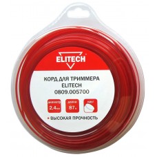 Elitech Корд для триммера 0809.005700 Elitech Корд для триммера 0809.005700