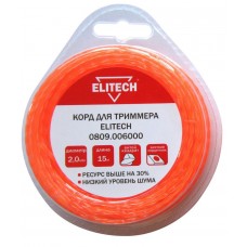Elitech Корд для триммера 0809.006000 Elitech Корд для триммера 0809.006000