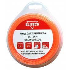 Elitech Корд для триммера 0809.006100 Elitech Корд для триммера 0809.006100