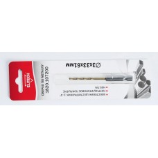 Elitech Сверло 3х61 HSS-G+TiN HEX1/4' 1820.107200 Elitech Сверло 3х61 HSS-G+TiN HEX1/4' 1820.107200