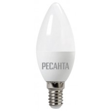 Лампа светодиодная РЕСАНТА LL-R-C37-6W-230-3K-E14