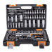 Набор инструментов, 1/2", 1/4", CrV, в кейсе 108 предметов Вихрь